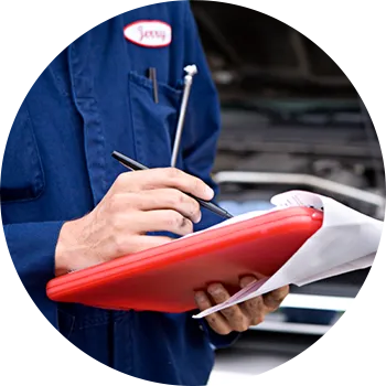 Mechanic performing automotive maintenance in Eureka, UT
