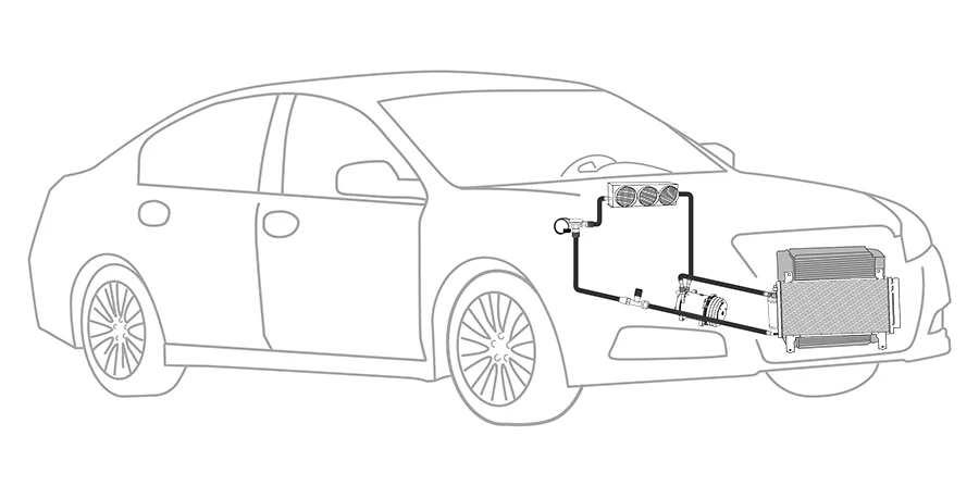Air Conditioning System Diagnostic illustration
