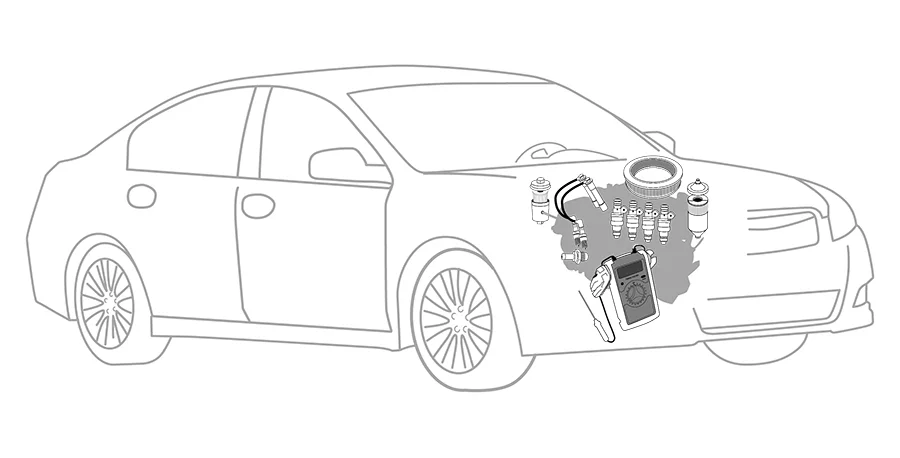 Engine Tune-Up illustration