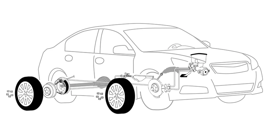 Brake Inspection illustration
