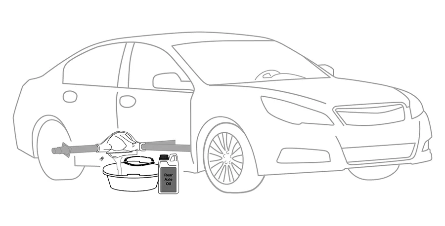 Differential Fluid Change illustration
